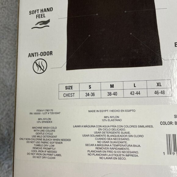 NEW 32 Degrees Cool Men's M Comfort Mesh Tank 3 Pack Black - Picture 4 of 6